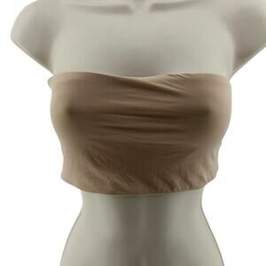Skims Fits Everybody Bandeau Clay Womens Size Medium